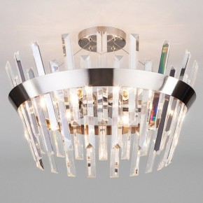 Светильник на штанге TK Lighting Steccato 10111/5 сатин-никель/прозрачный хрусталь Strotskis в Надыме - nadym.mebel24.online | фото 1