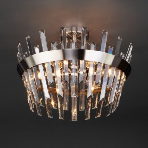 Светильник на штанге TK Lighting Steccato 10111/5 сатин-никель/прозрачный хрусталь Strotskis в Надыме - nadym.mebel24.online | фото 3