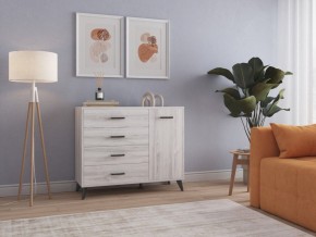 СВЕТЛАНА LOFT Комод-тумба (сосна белая loft) в Надыме - nadym.mebel24.online | фото 3