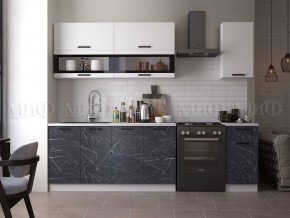ТЕХНО Кухонный гарнитур 2,0 м Компоновка №2 в Надыме - nadym.mebel24.online | фото 2