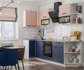 ТЕХНО Кухонный гарнитур угловой 2,7х0,9 м Компоновка №2 в Надыме - nadym.mebel24.online | фото 4