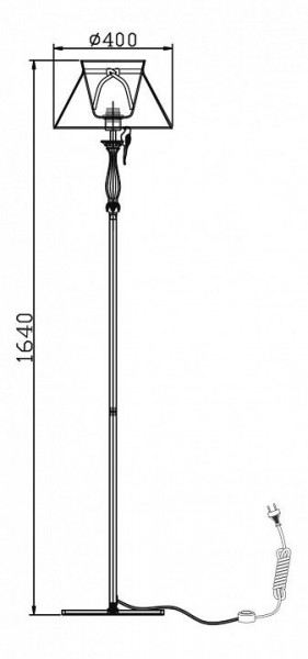 Торшер Maytoni Bird ARM013-22-W в Надыме - nadym.mebel24.online | фото 8