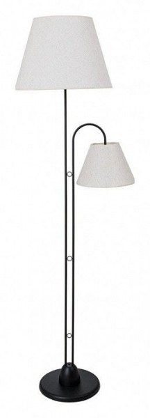 Торшер с подсветкой Arte Lamp Alea A5068PN-2BK в Надыме - nadym.mebel24.online | фото