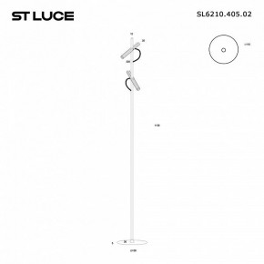 Торшер ST-Luce LILT SL6210.405.02 в Надыме - nadym.mebel24.online | фото 2