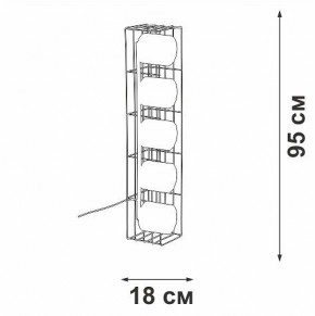 Торшер Vitaluce V3019 V3019-1/5P в Надыме - nadym.mebel24.online | фото 4