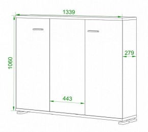 Тумба Домино ПУ-60-4 в Надыме - nadym.mebel24.online | фото 2