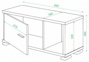 Тумба комбинированная Домино СБ-30/1 в Надыме - nadym.mebel24.online | фото 3