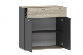 Тумба НМ 013.77 "Санти" (Антрацит/Крафт Серый) в Надыме - nadym.mebel24.online | фото 2