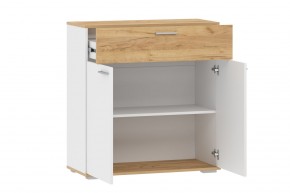 Тумба НМ 013.77 "Санти" (Белый/Крафт Золотой) в Надыме - nadym.mebel24.online | фото 2