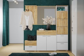 Тумба НМ 013.77 "Санти" (Белый/Крафт Золотой) в Надыме - nadym.mebel24.online | фото 3