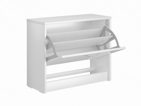 Тумба ОРИОН с одной полкой для обуви, цвет белый в Надыме - nadym.mebel24.online | фото 2