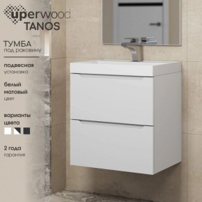 Тумба под раковину Uperwood Tanos 70 см, подвесная, белая матовая в Надыме - nadym.mebel24.online | фото 5