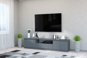 Тумба под ТВ "Хилтон" (Графит) в Надыме - nadym.mebel24.online | фото
