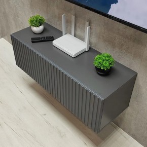Тумба подвесная под ТВ LINES MTV3-MA 900 Темно-серый (Графит-M 10.1.25) в Надыме - nadym.mebel24.online | фото 2
