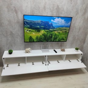 Тумба подвесная под ТВ LINES MTV4-MA 1150 Белый матовый (Белый-M 10.1.2) в Надыме - nadym.mebel24.online | фото 11