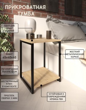 Тумба прикроватная "Лофт" (Лф.Т-2) в Надыме - nadym.mebel24.online | фото 4