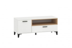 Тумба ТВА НМ 013.42 "Bergen" (Белый/Дуб бунратти) в Надыме - nadym.mebel24.online | фото 2