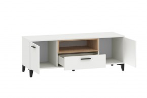 Тумба ТВА НМ 013.43 "Bergen" (Белый/Дуб бунратти) в Надыме - nadym.mebel24.online | фото 2