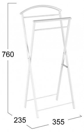 Вешалка для костюма Контур в Надыме - nadym.mebel24.online | фото 2