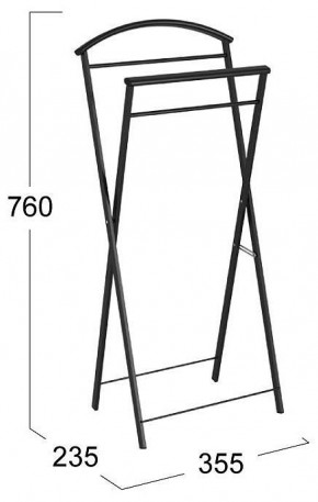 Вешалка для костюма Контур в Надыме - nadym.mebel24.online | фото