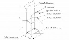 Вешалка для костюма SHT-SUR3 в Надыме - nadym.mebel24.online | фото 6