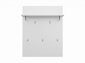 Вешалка СИРИУС настенная с полкой, цвет белый в Надыме - nadym.mebel24.online | фото
