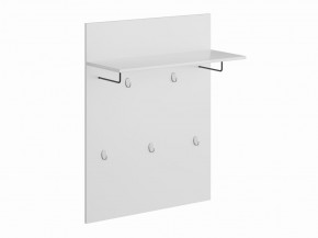 Вешалка СИРИУС настенная с полкой, цвет белый в Надыме - nadym.mebel24.online | фото 2
