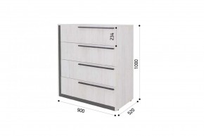 ВИНТЕР - 8 Комод 4 ящика в Надыме - nadym.mebel24.online | фото 4